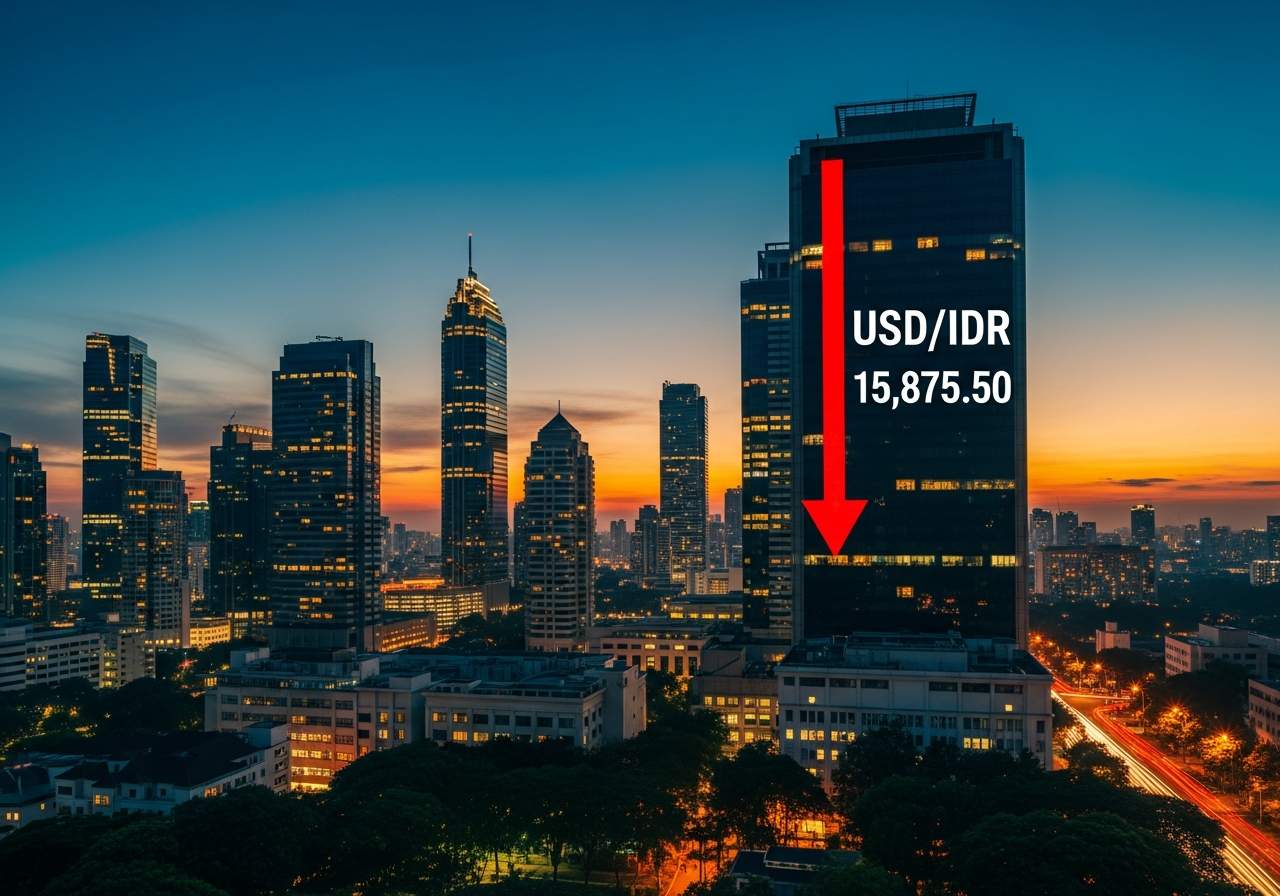 Rupiah Tembus Rp17.304 dan IHSG Anjlok Terseret Konflik Timur Tengah
