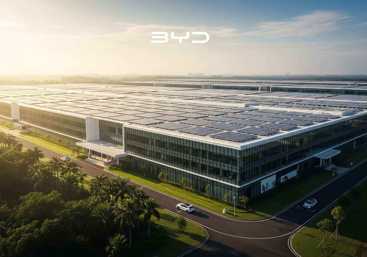 BYD Resmi Operasikan Pabrik Subang, Targetkan Produksi 150 Ribu Unit Mobil Listrik